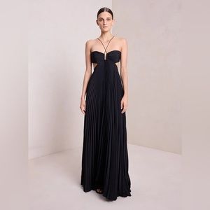 A.L.C. Moira Dress in Black (Size 0) — (worn once and dry cleaned)